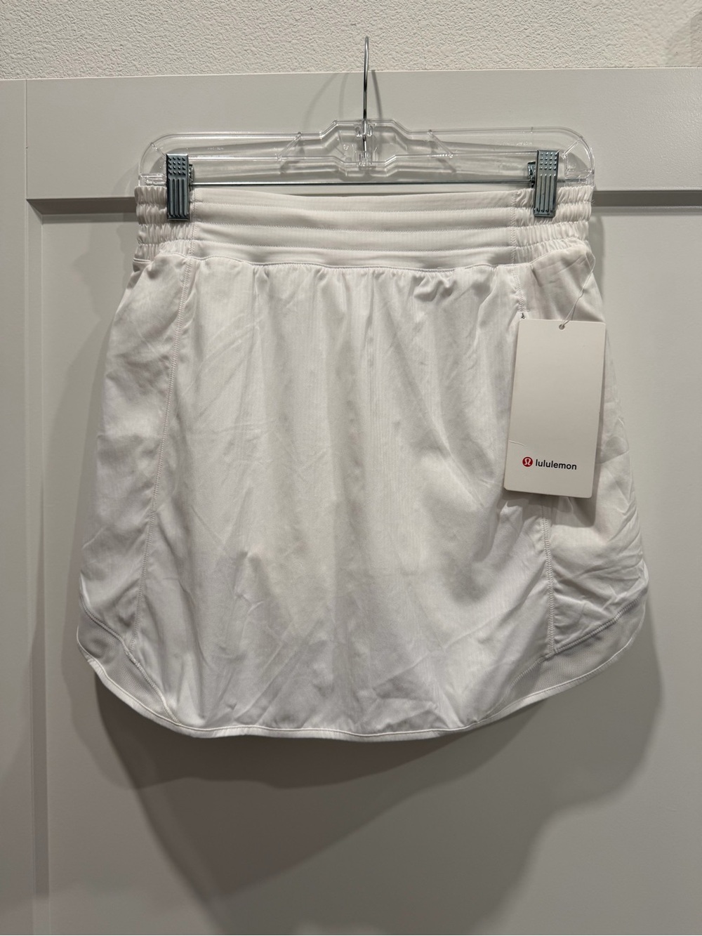 lululemon athletica White Women's Athletic Skort with Built-In Shorts